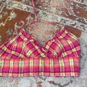 upcycled cropped tank